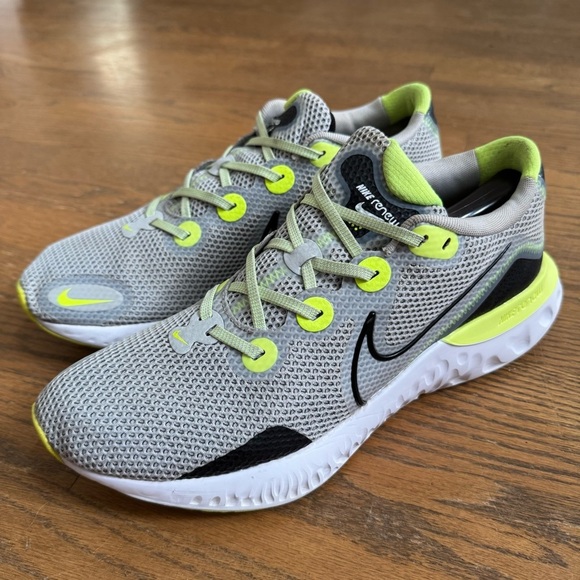 Nike Renew Run 'Grey Fog Volt' Men’s Running Shoes Size 11.5 - Picture 12 of 16